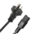 SAA 3 Pins Stecker an IEC C15 AU -Netzkabel